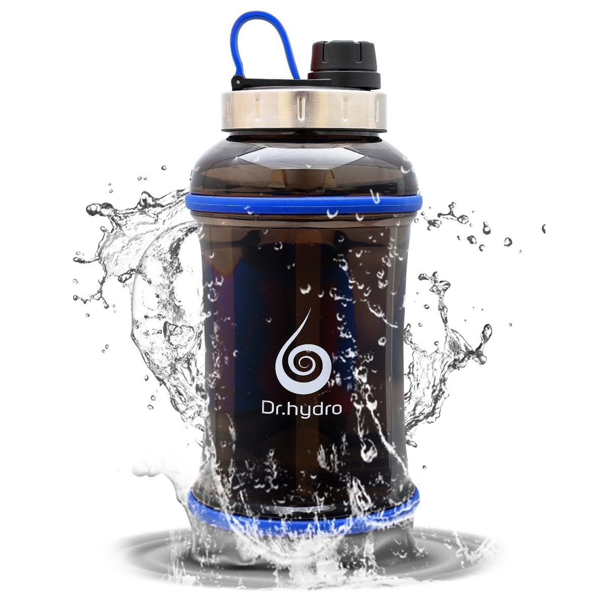 Portable 2.5L Water Bottle with Straw & Handle Leakproof BPA Free Big Water  Jug for