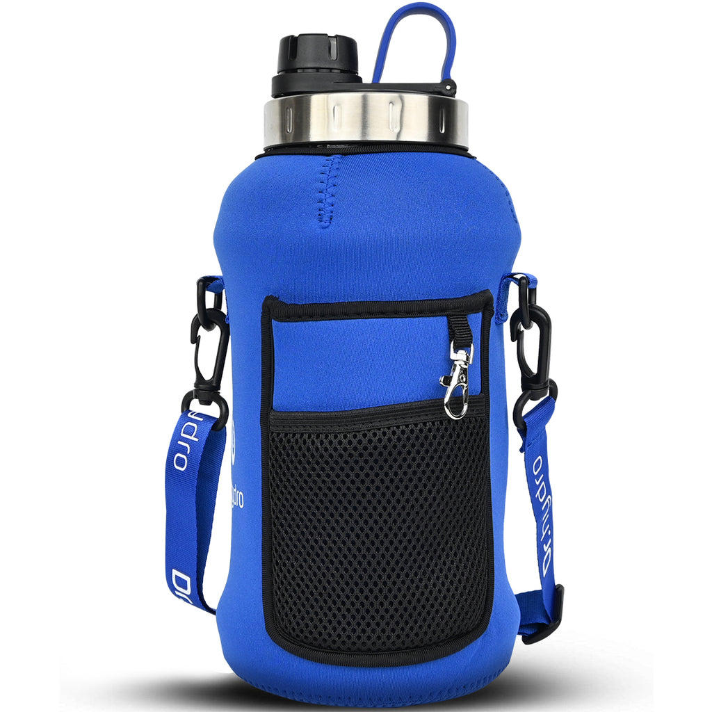 Half Gallon Water,Bottle Neoprene Carrier Sleeve with Adjustable