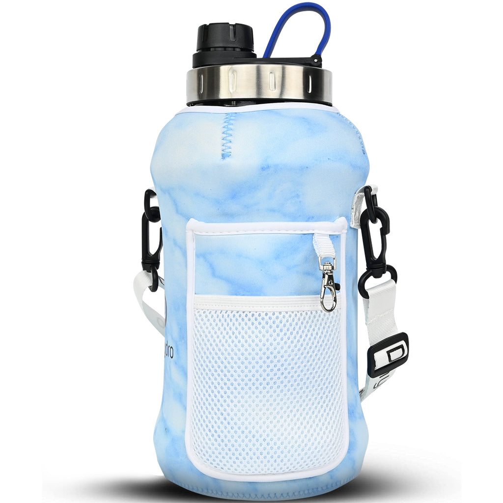  Dioche Water Bottle Sleeve with Strap, Durable Soft