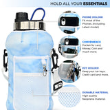 Half Gallon Water bottle with Sleeve